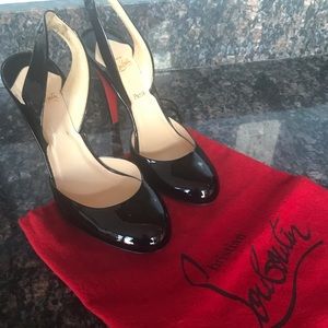 Christian Louboutin slingback heels